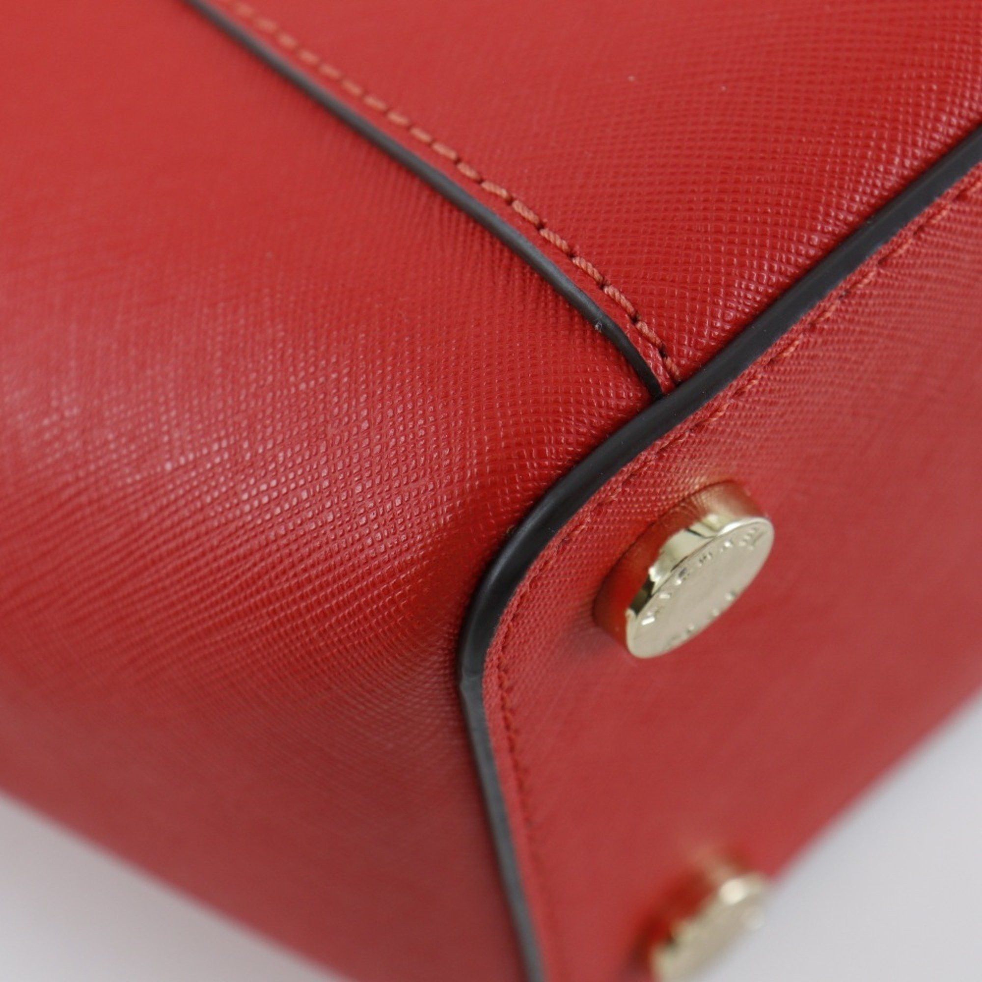 Michael Kors Michael Kors Tote Bag 35T8GC6T9L Leather Red Women's Size ONE SIZE - 6 Thumbnail