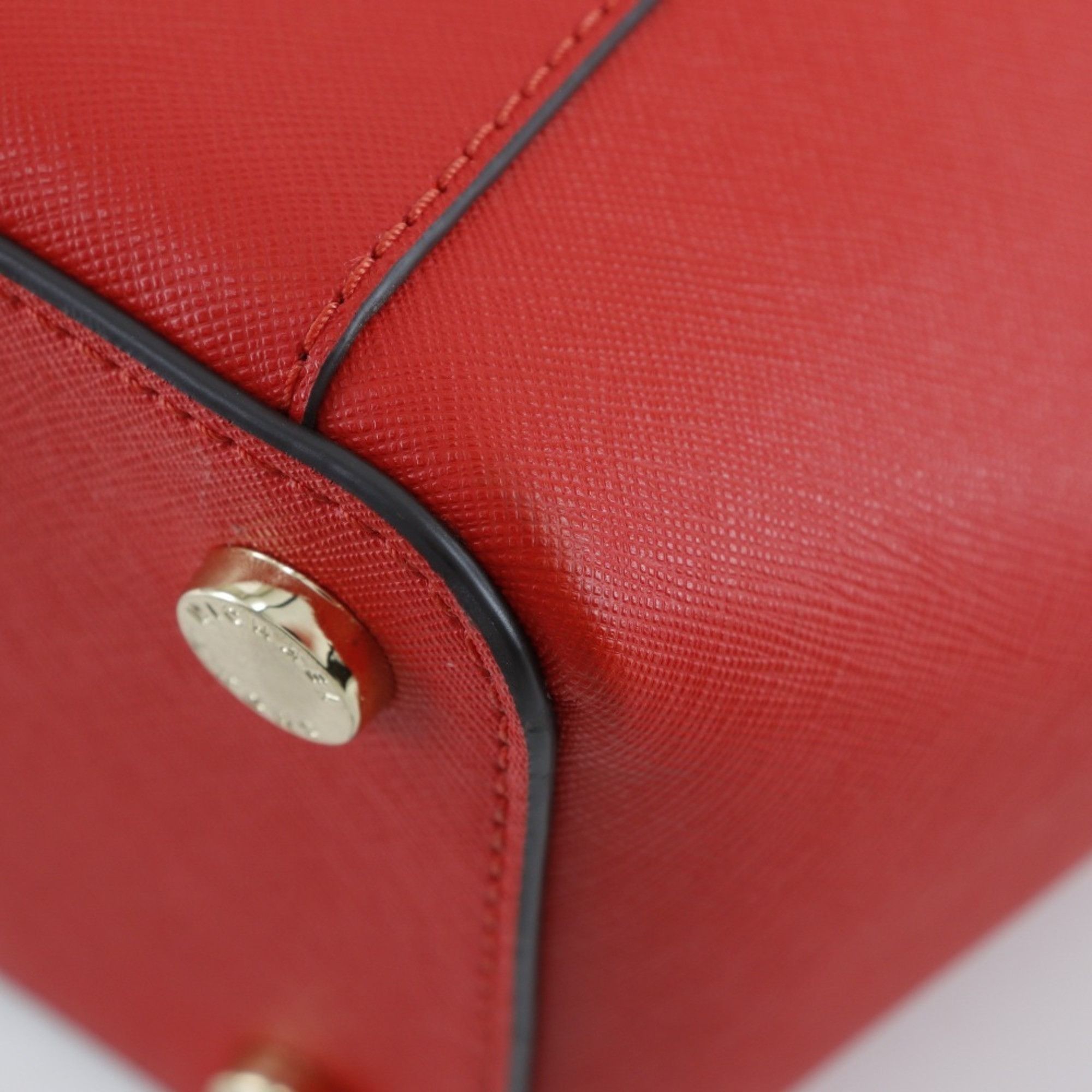 Michael Kors Michael Kors Tote Bag 35T8GC6T9L Leather Red Women's Size ONE SIZE - 5 Thumbnail