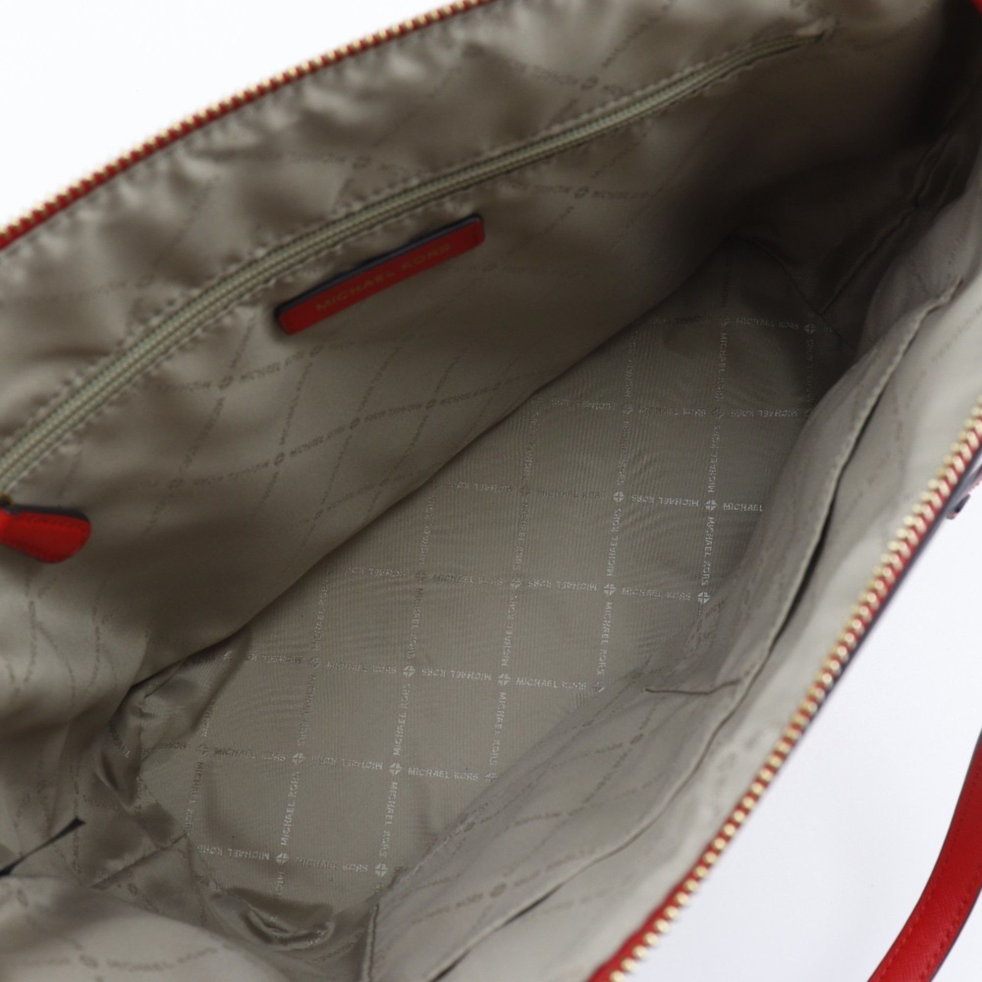 Michael Kors Michael Kors Tote Bag 35T8GC6T9L Leather Red Women's Size ONE SIZE - 9 Thumbnail