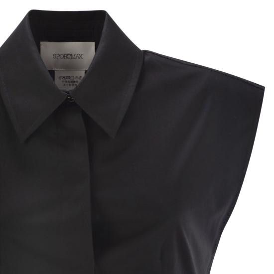 Sportmax SPORTMAX Women Mid Skirts 2512221092600 BLACK Size S / US 4 / IT 40 - 4 Thumbnail