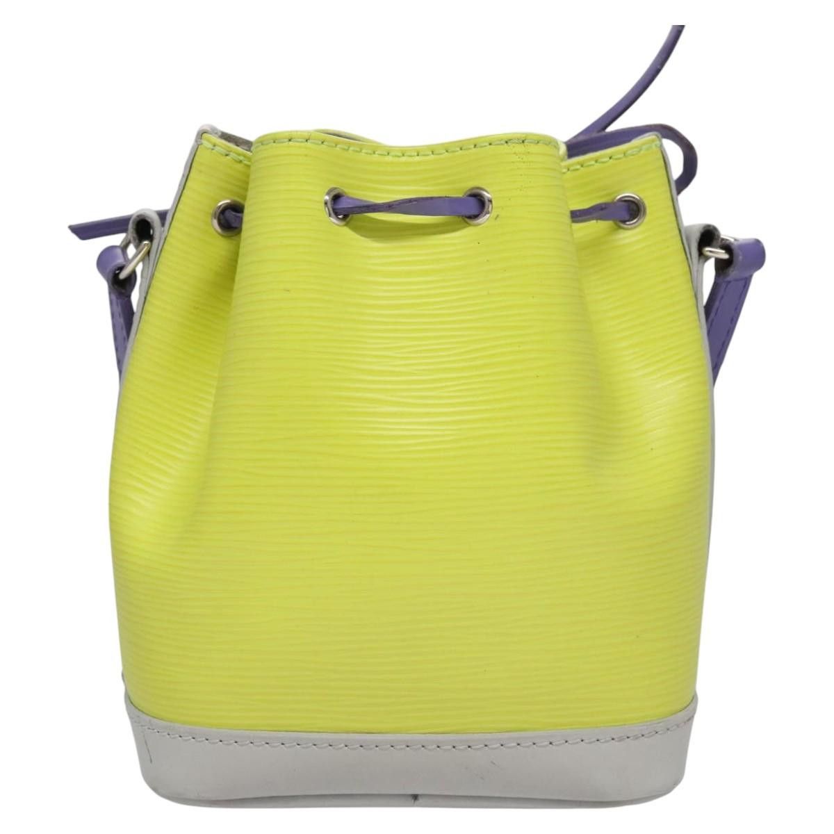 Louis Vuitton Nano Noé Yellow Leather Shoulder Bag (Pre-Owned) Size ONE SIZE - 2 Thumbnail
