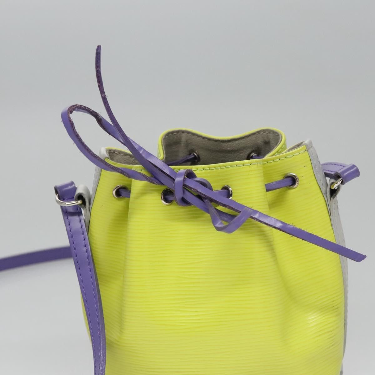 Louis Vuitton Nano Noé Yellow Leather Shoulder Bag (Pre-Owned) Size ONE SIZE - 18 Thumbnail