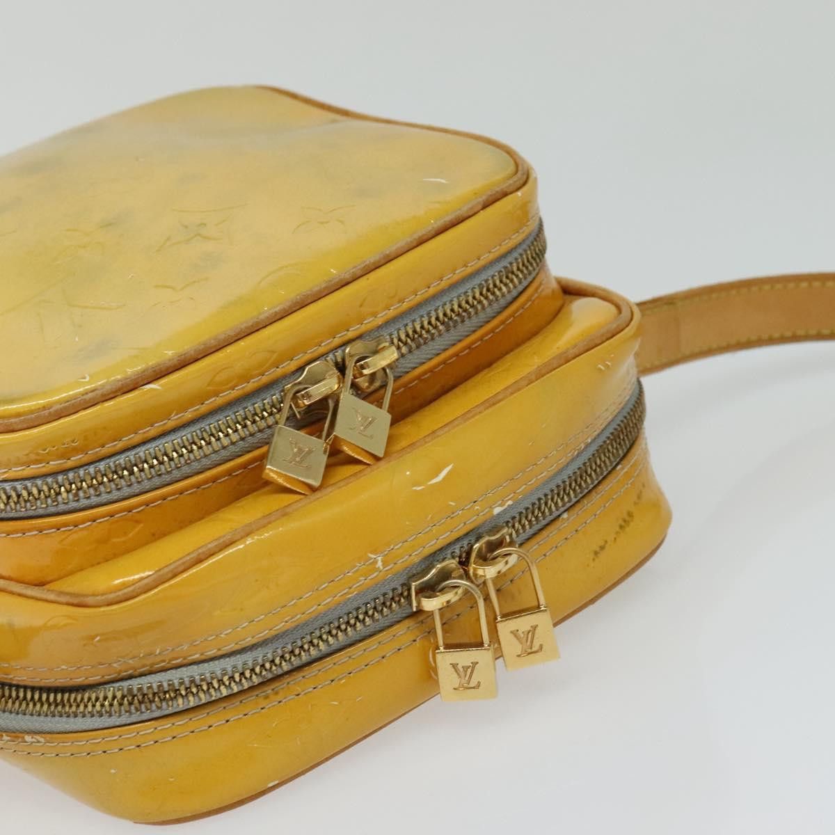 Louis Vuitton Wooster Yellow Patent Leather Shoulder Bag (Pre-Owned) Size ONE SIZE - 11 Thumbnail