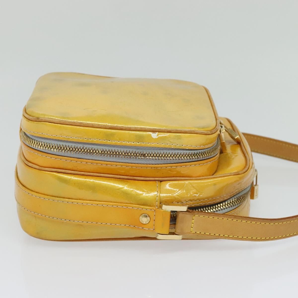 Louis Vuitton Wooster Yellow Patent Leather Shoulder Bag (Pre-Owned) Size ONE SIZE - 4 Thumbnail