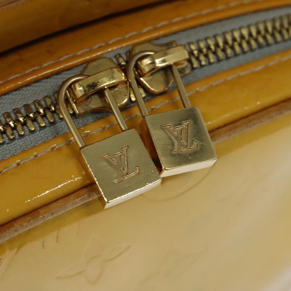 Louis Vuitton Wooster Yellow Patent Leather Shoulder Bag (Pre-Owned) Size ONE SIZE - 10 Thumbnail