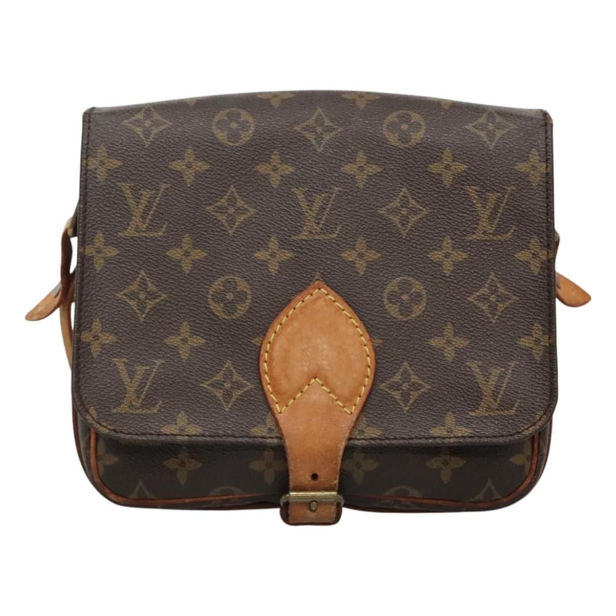 Louis Vuitton Cartouchiere Brown Canvas Shoulder Bag (Pre-Owned) Size ONE SIZE - 18 Thumbnail