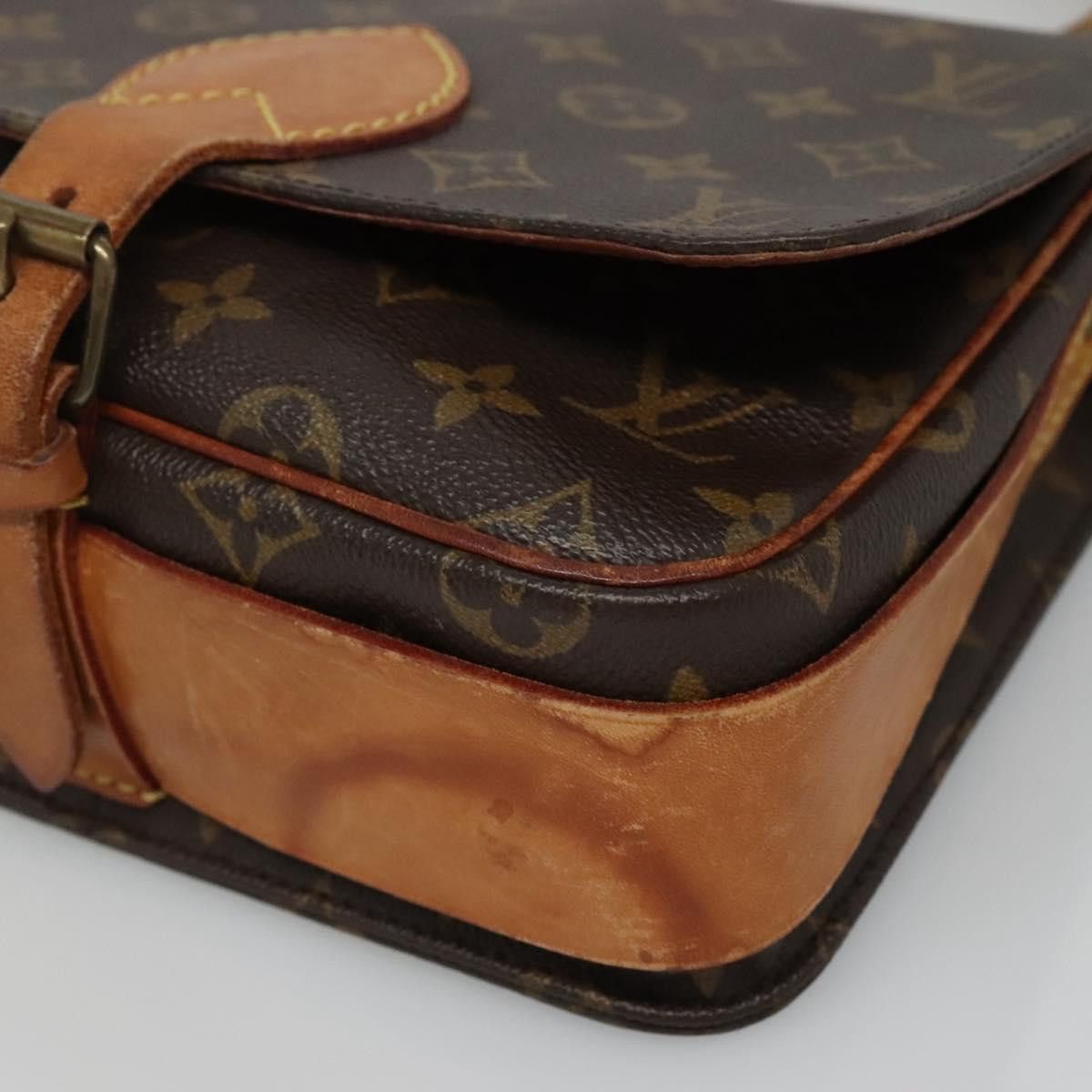 Louis Vuitton Cartouchiere Brown Canvas Shoulder Bag (Pre-Owned) Size ONE SIZE - 6 Thumbnail