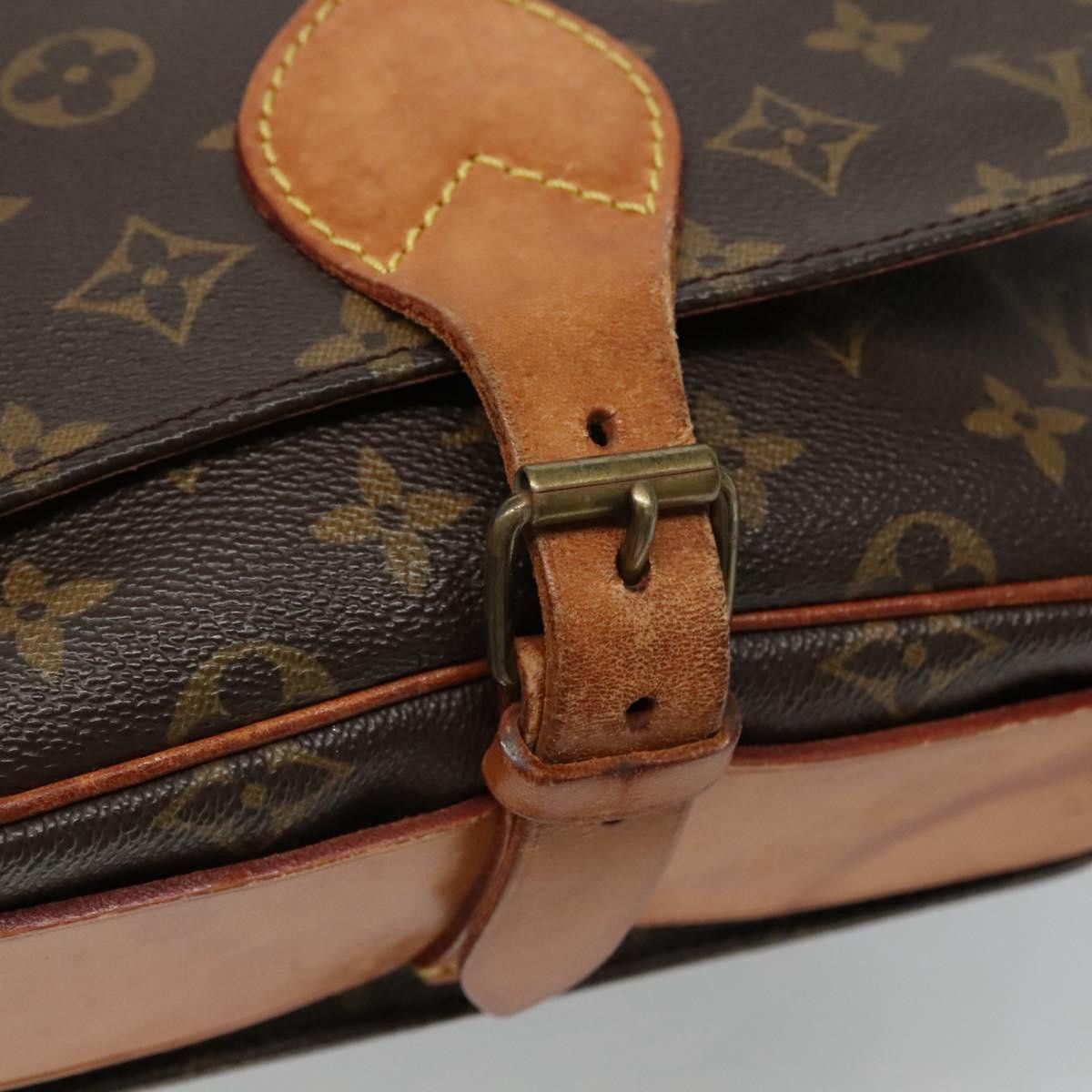 Louis Vuitton Cartouchiere Brown Canvas Shoulder Bag (Pre-Owned) Size ONE SIZE - 11 Thumbnail