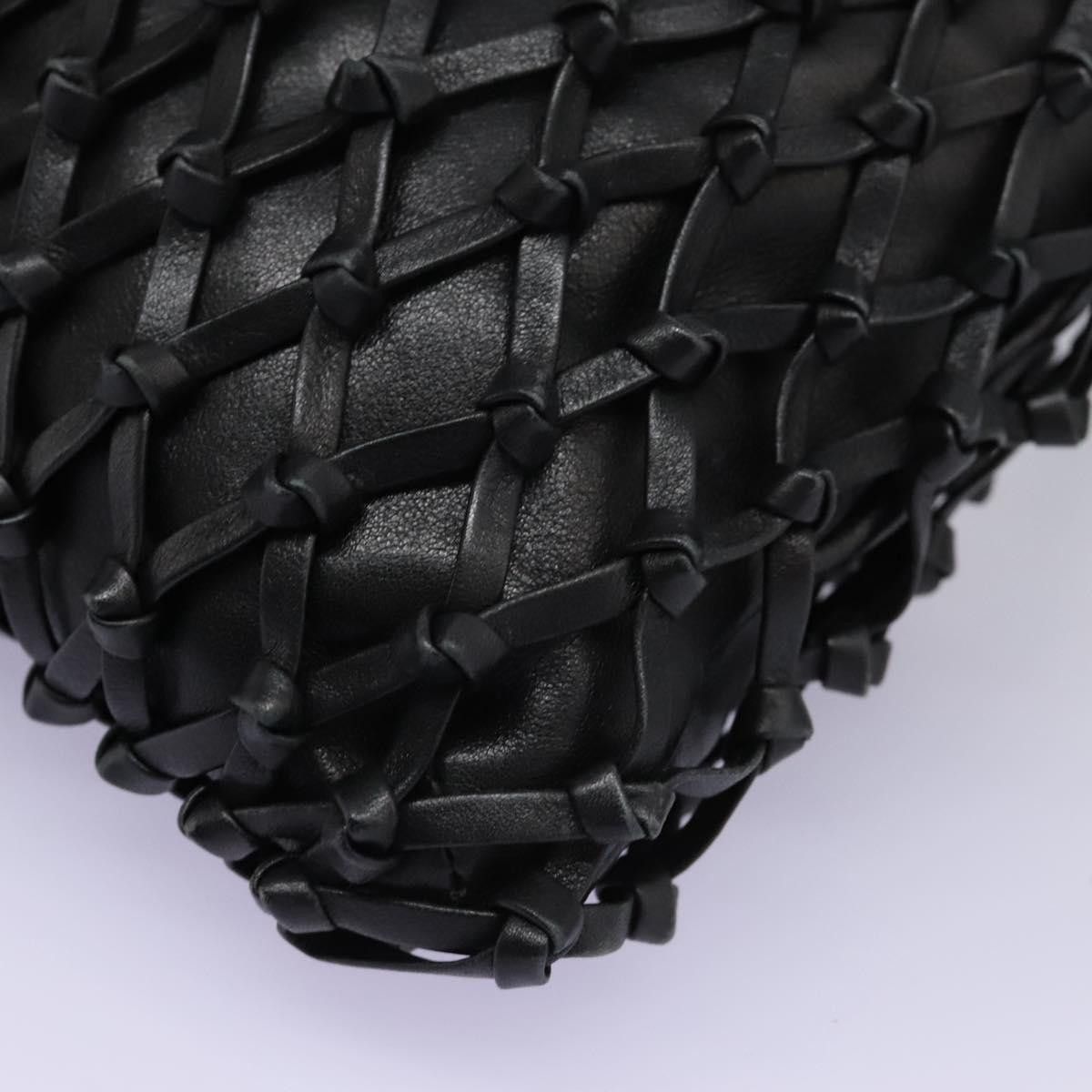 Chanel Bucket Black Leather Shoulder Bag (Pre-Owned) Size ONE SIZE - 8 Thumbnail