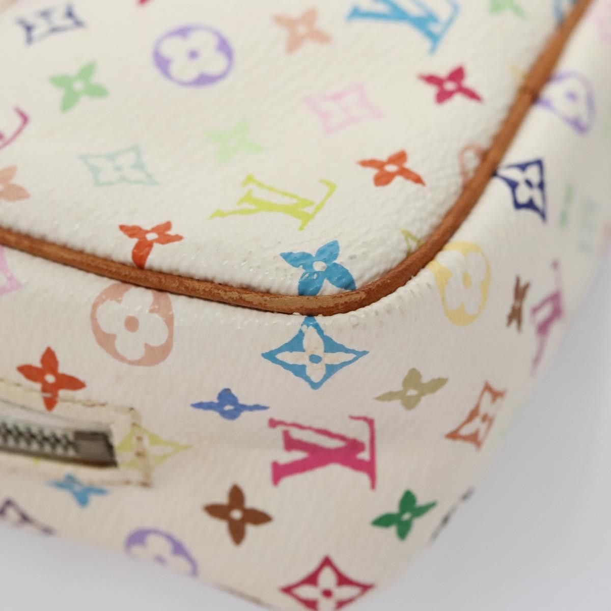Louis Vuitton Wapiti White Canvas Clutch Bag (Pre-Owned) Size ONE SIZE - 8 Thumbnail
