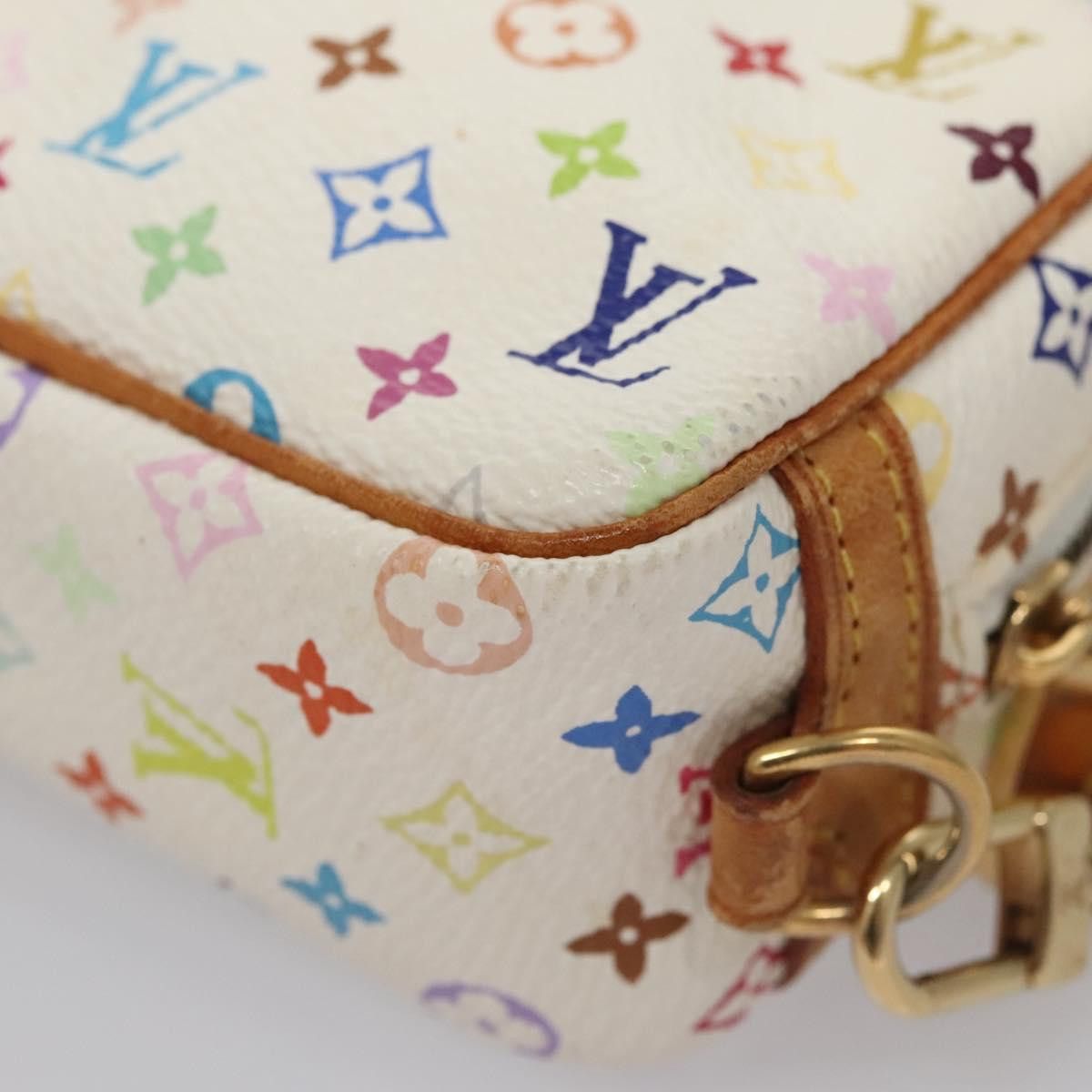 Louis Vuitton Wapiti White Canvas Clutch Bag (Pre-Owned) Size ONE SIZE - 9 Thumbnail