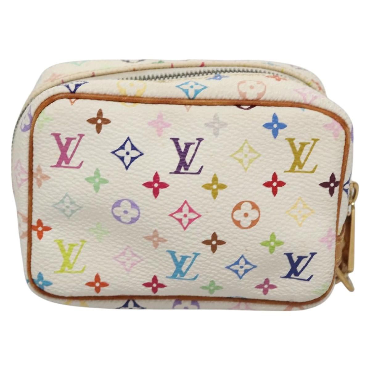 Louis Vuitton Wapiti White Canvas Clutch Bag (Pre-Owned) Size ONE SIZE - 2 Thumbnail