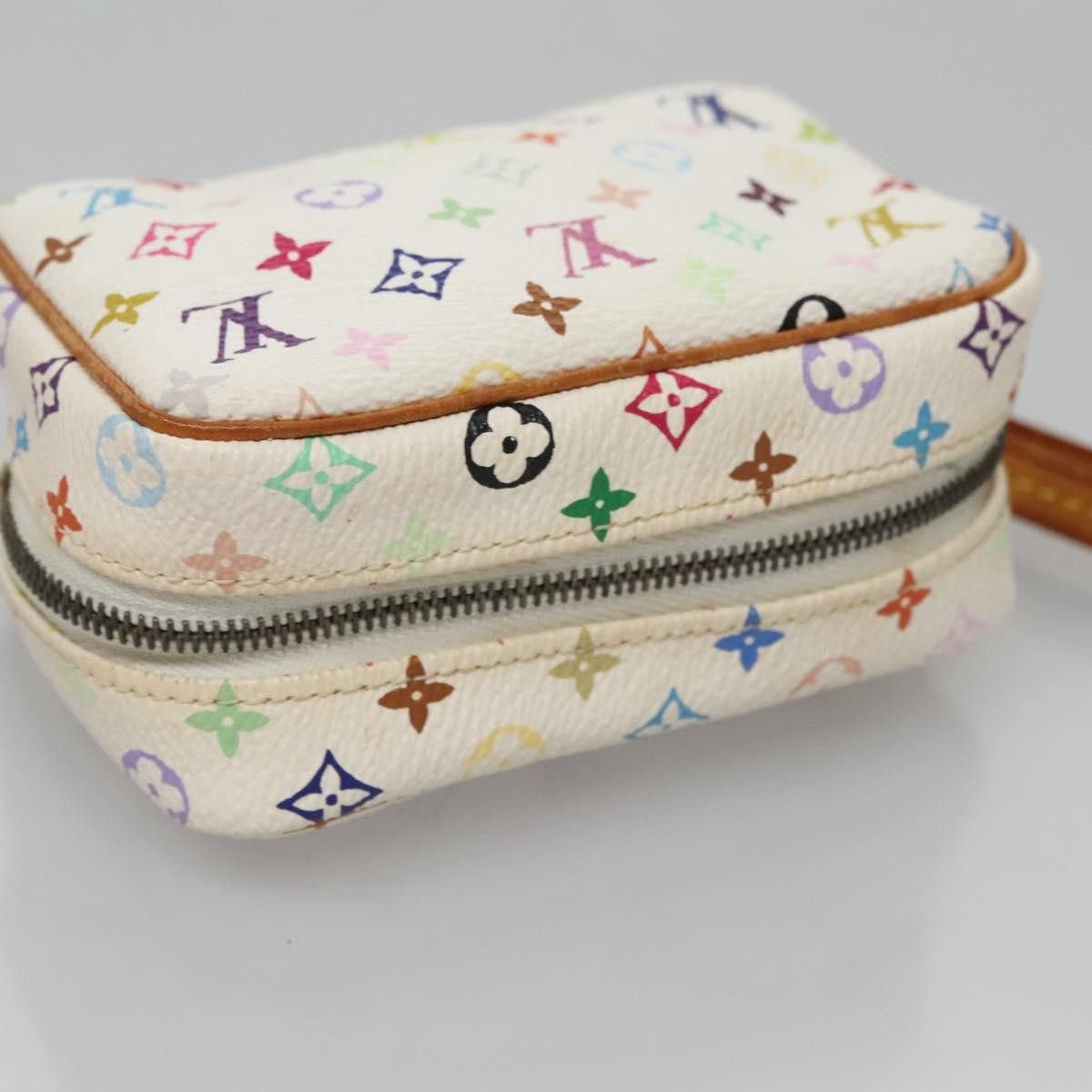 Louis Vuitton Wapiti White Canvas Clutch Bag (Pre-Owned) Size ONE SIZE - 5 Thumbnail