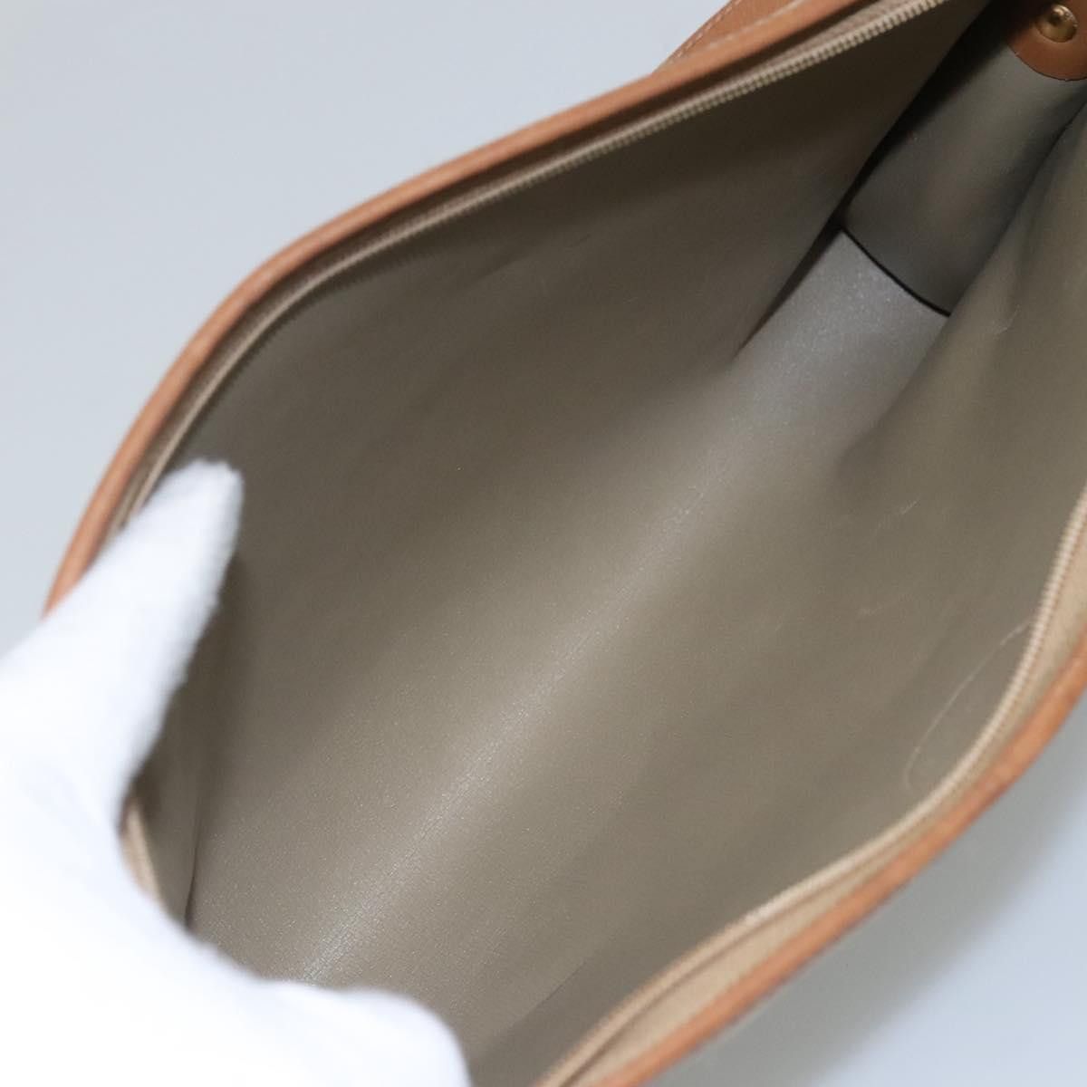 Dior Honeycomb Beige Canvas Shoulder Bag (Pre-Owned) Size ONE SIZE - 13 Thumbnail