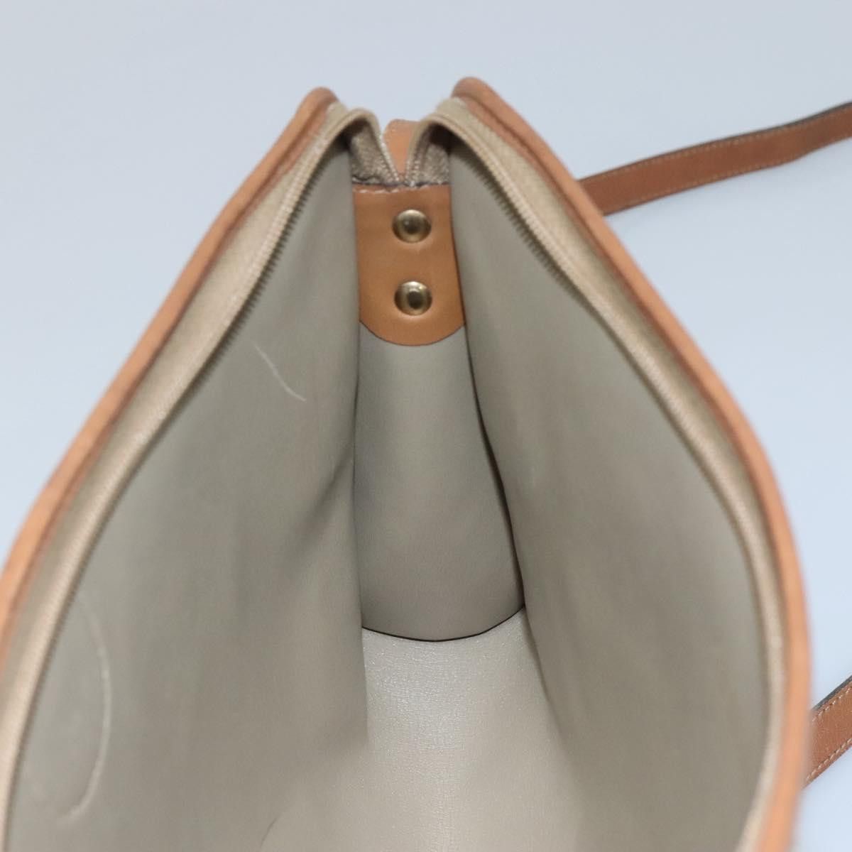Dior Honeycomb Beige Canvas Shoulder Bag (Pre-Owned) Size ONE SIZE - 19 Thumbnail