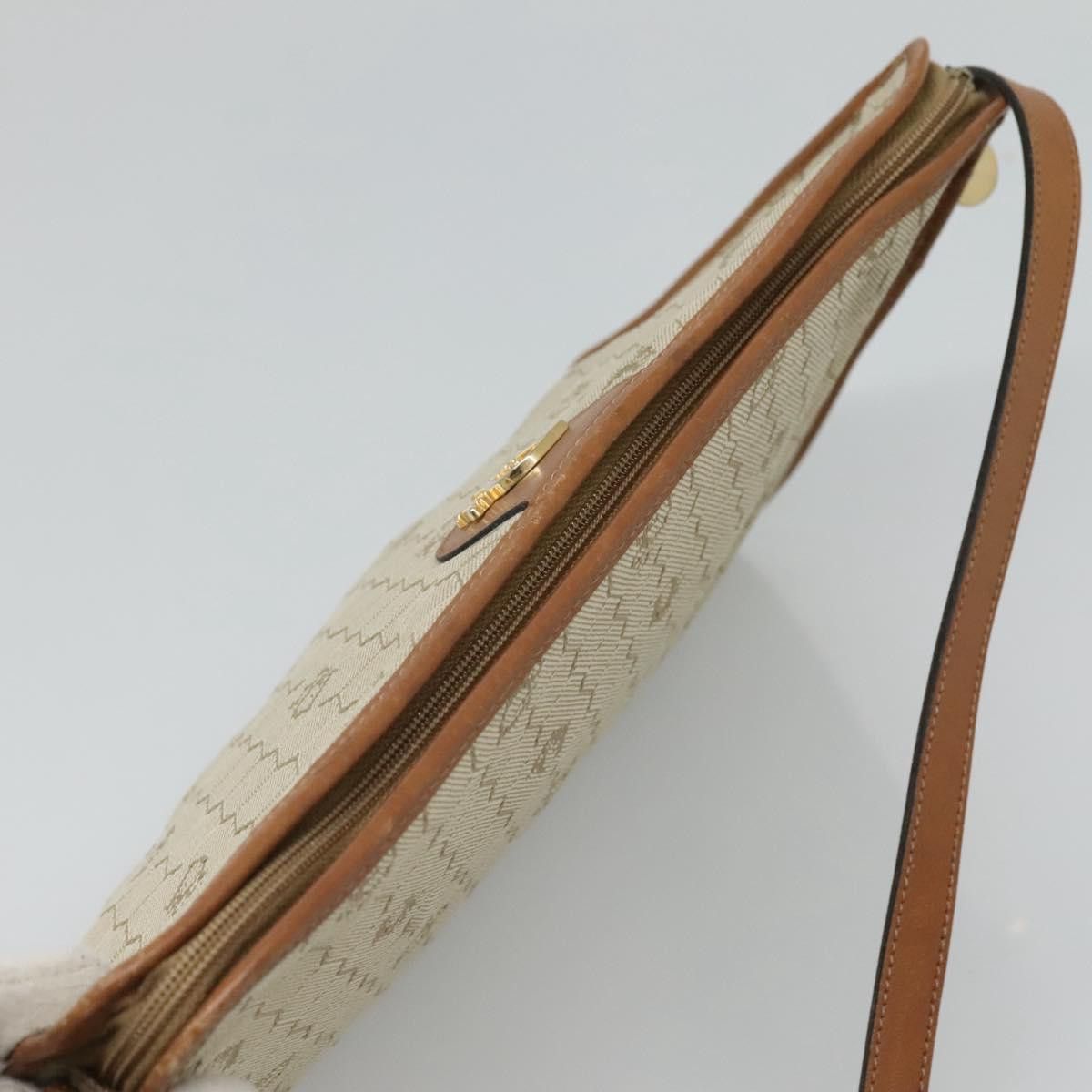 Dior Honeycomb Beige Canvas Shoulder Bag (Pre-Owned) Size ONE SIZE - 5 Thumbnail