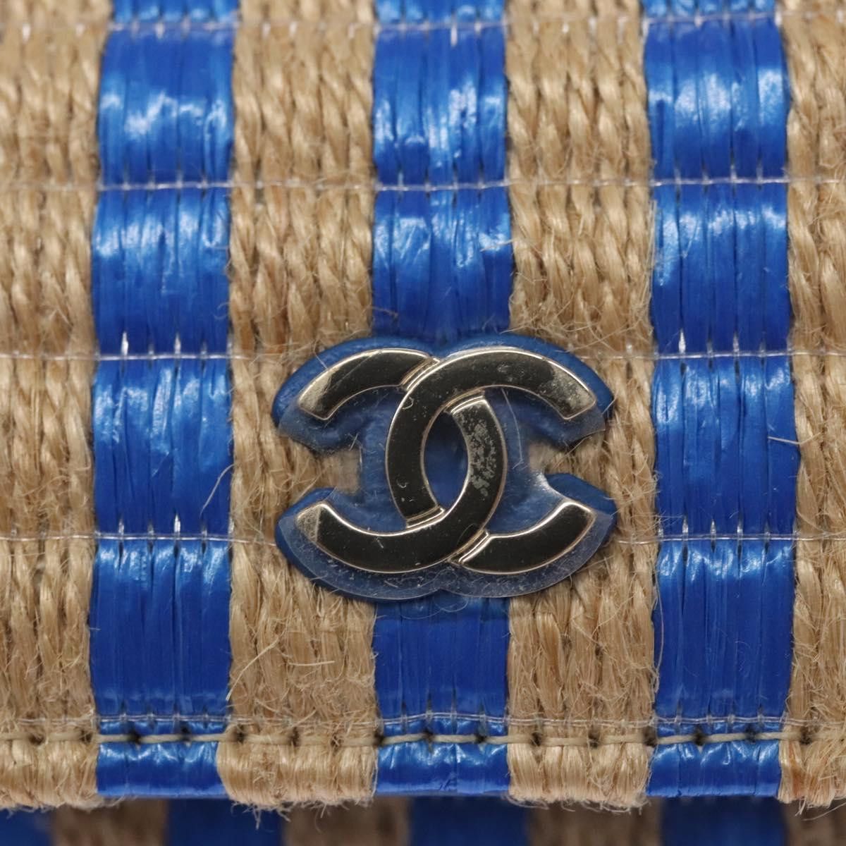 Chanel Trendy Cc Blue Canvas Shoulder Bag (Pre-Owned) Size ONE SIZE - 12 Thumbnail