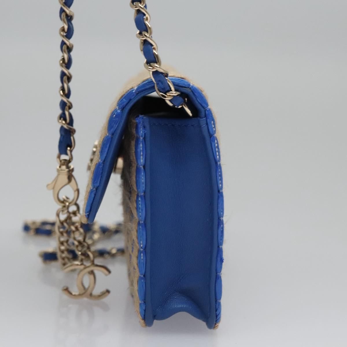 Chanel Trendy Cc Blue Canvas Shoulder Bag (Pre-Owned) Size ONE SIZE - 3 Thumbnail