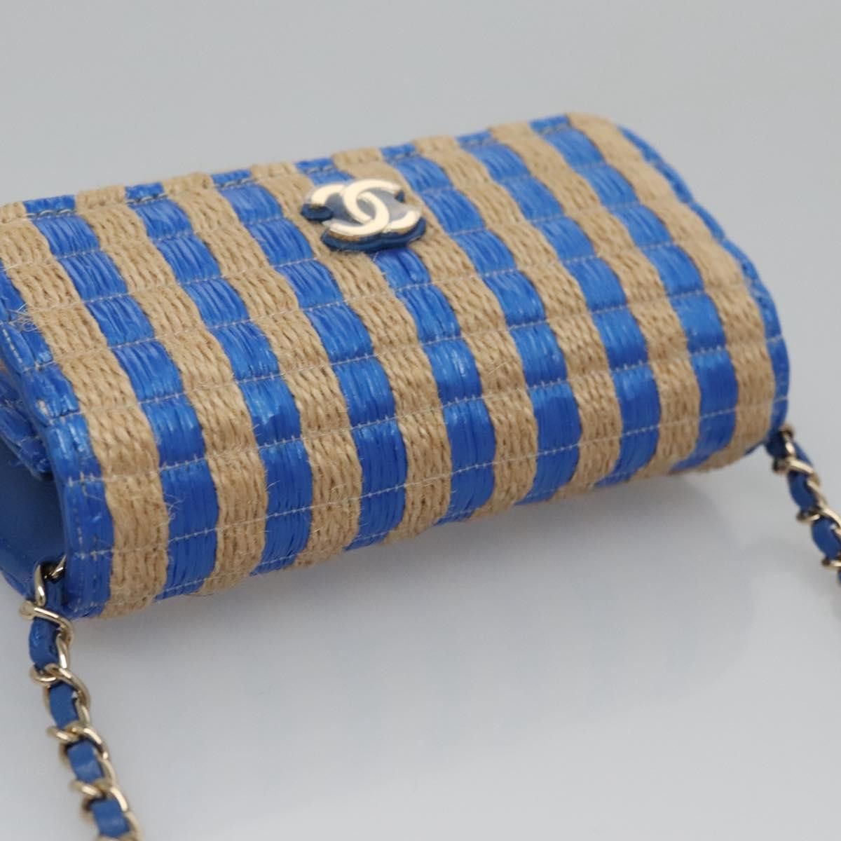 Chanel Trendy Cc Blue Canvas Shoulder Bag (Pre-Owned) Size ONE SIZE - 5 Thumbnail