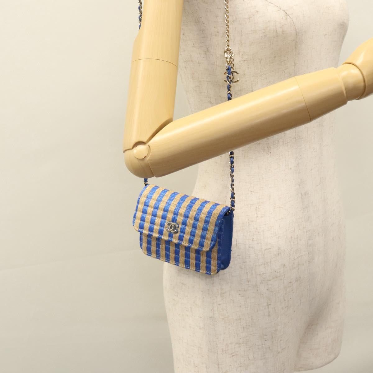 Chanel Trendy Cc Blue Canvas Shoulder Bag (Pre-Owned) Size ONE SIZE - 18 Thumbnail