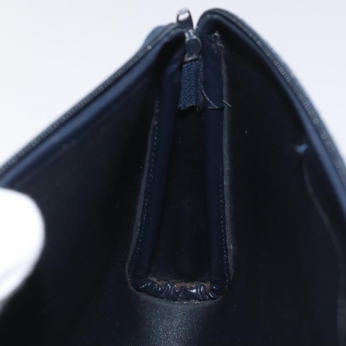 Dior Trotter Navy Canvas Clutch Bag (Pre-Owned) Size ONE SIZE - 17 Thumbnail