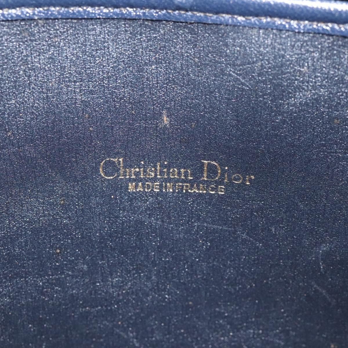 Dior Trotter Navy Canvas Clutch Bag (Pre-Owned) Size ONE SIZE - 13 Thumbnail