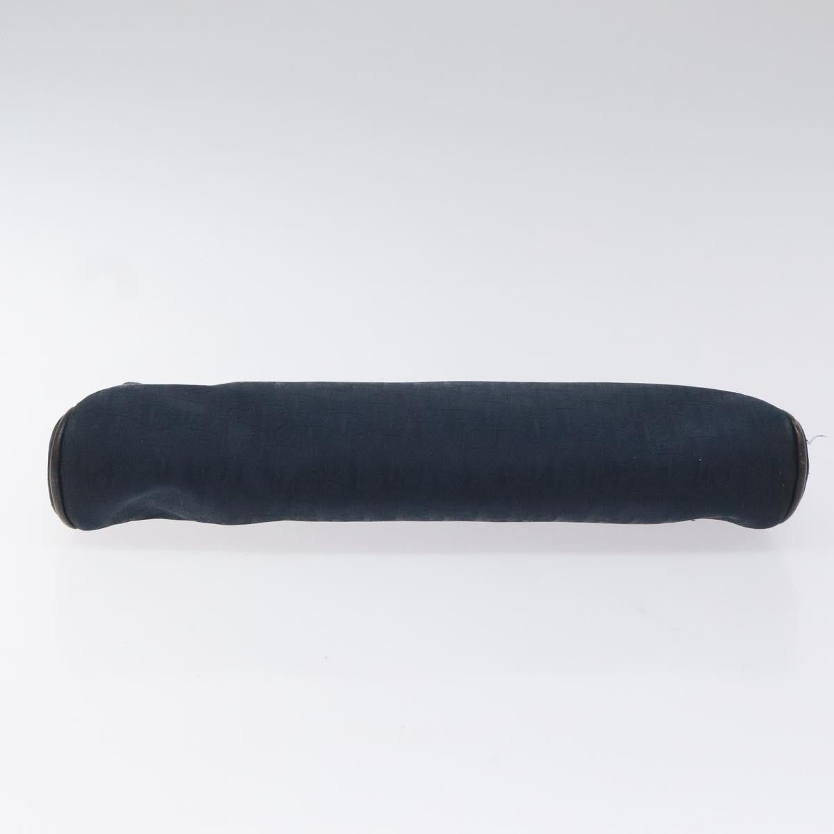 Dior Trotter Navy Canvas Clutch Bag (Pre-Owned) Size ONE SIZE - 15 Thumbnail