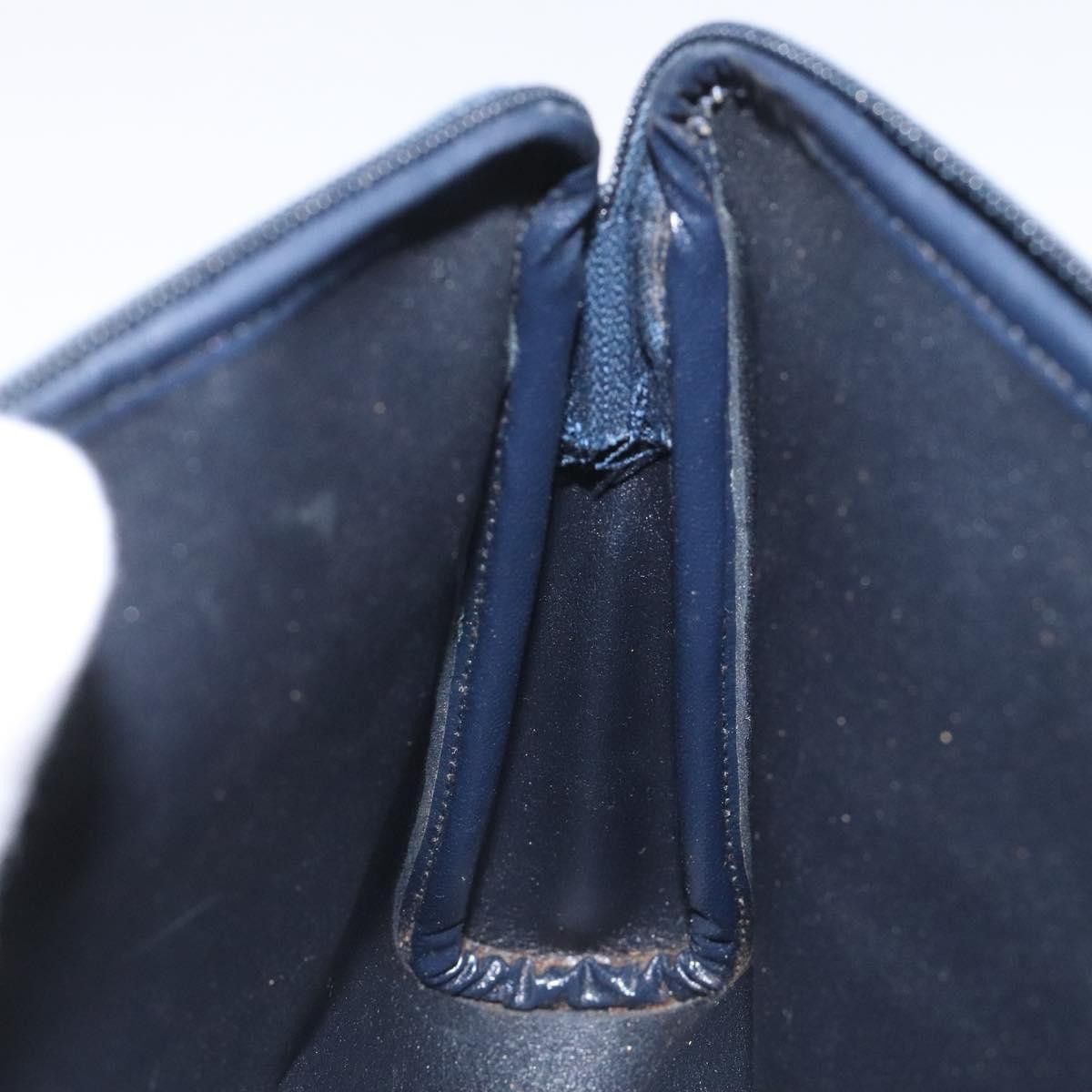 Dior Trotter Navy Canvas Clutch Bag (Pre-Owned) Size ONE SIZE - 9 Thumbnail