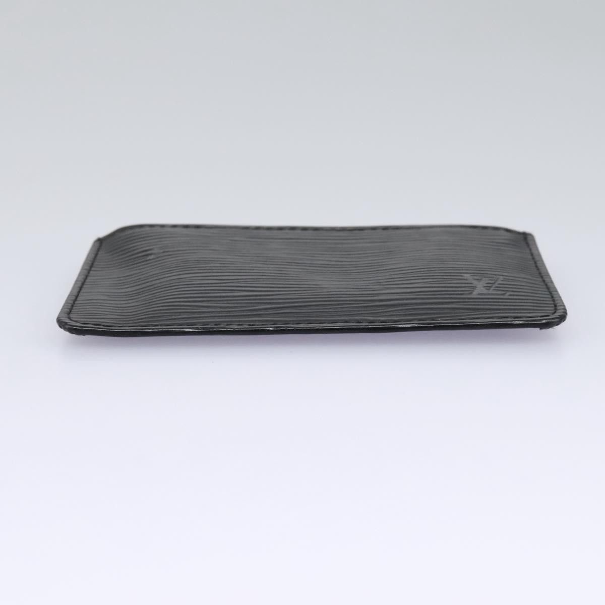 Louis Vuitton Pochette Clés Black Leather Wallet (Pre-Owned) Size ONE SIZE - 16 Thumbnail