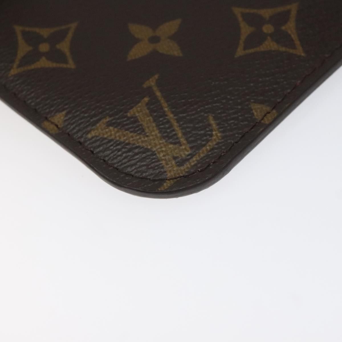 Louis Vuitton Pochette Neverfull Brown Canvas Clutch Bag (Pre-Owned) Size ONE SIZE - 8 Thumbnail