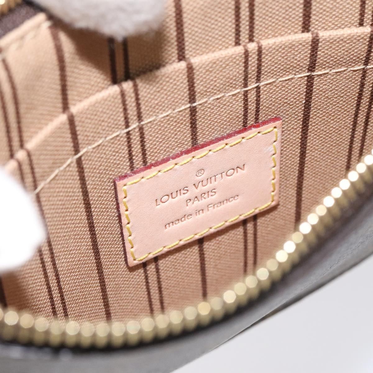 Louis Vuitton Pochette Neverfull Brown Canvas Clutch Bag (Pre-Owned) Size ONE SIZE - 16 Thumbnail