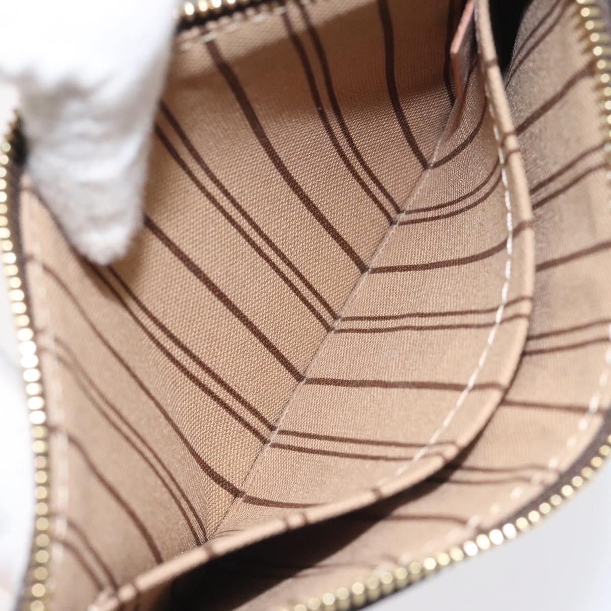 Louis Vuitton Pochette Neverfull Brown Canvas Clutch Bag (Pre-Owned) Size ONE SIZE - 19 Thumbnail