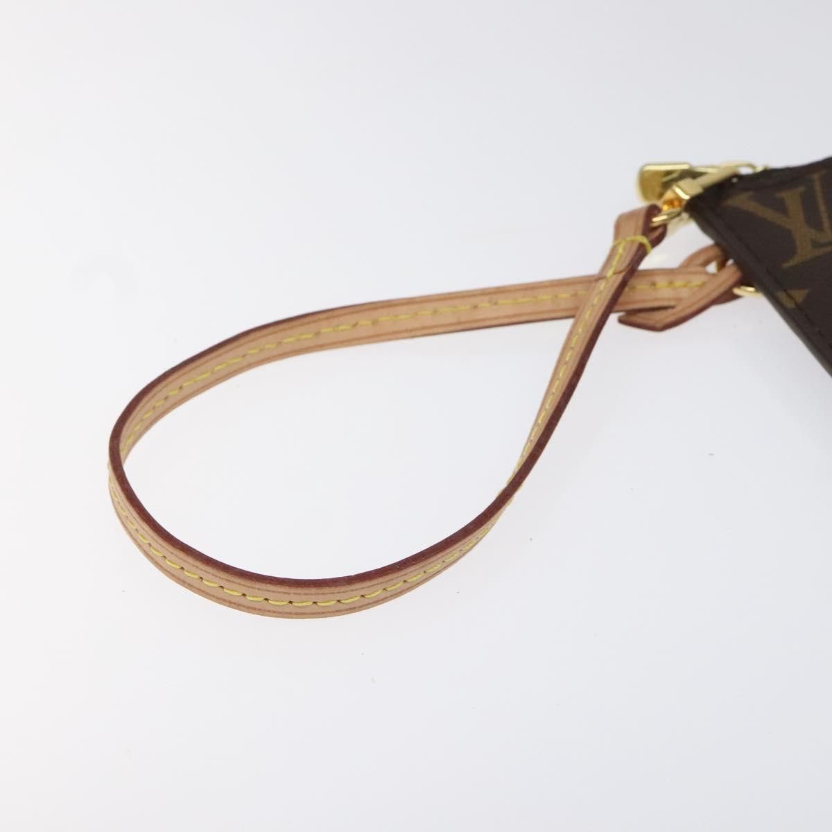 Louis Vuitton Pochette Neverfull Brown Canvas Clutch Bag (Pre-Owned) Size ONE SIZE - 5 Thumbnail