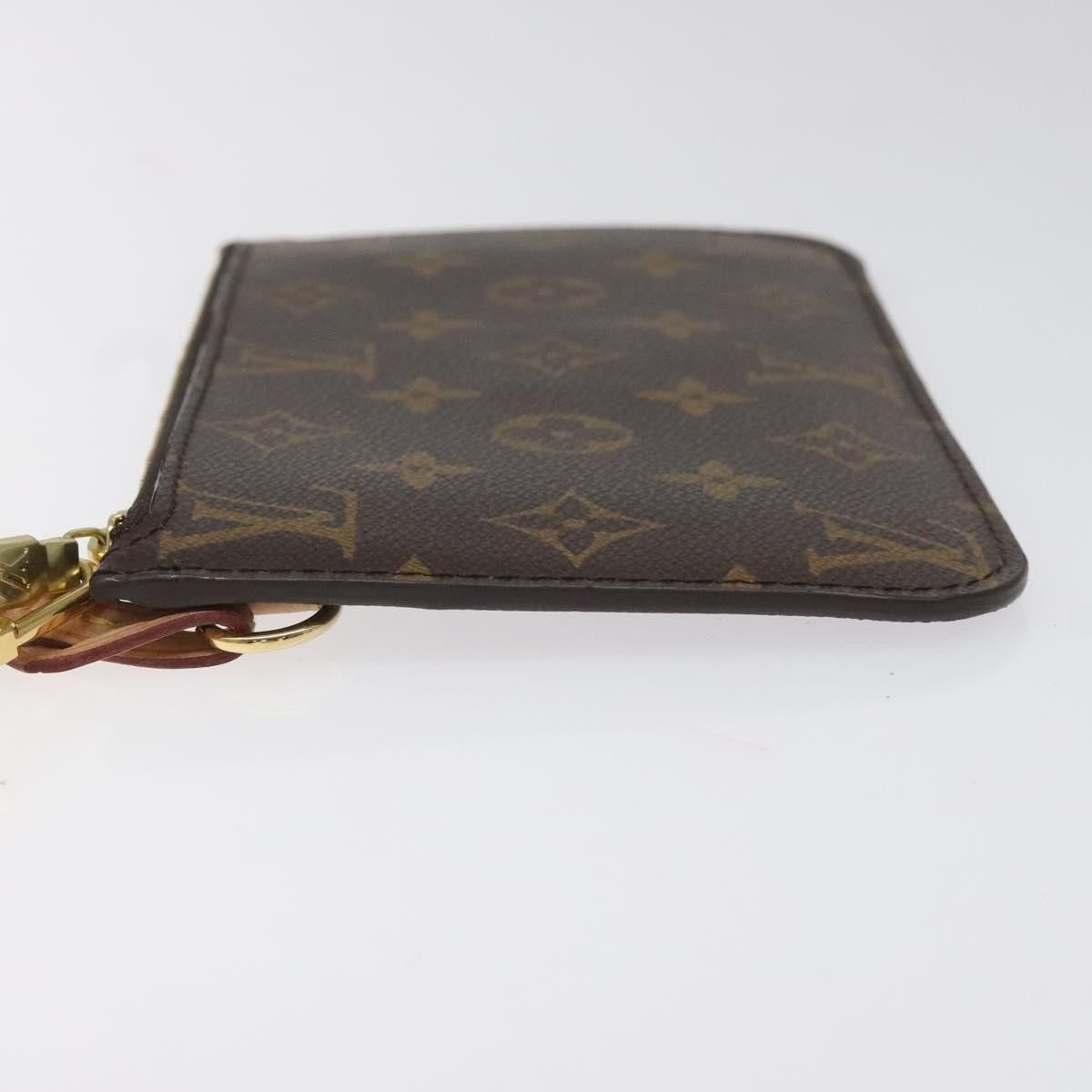 Louis Vuitton Pochette Neverfull Brown Canvas Clutch Bag (Pre-Owned) Size ONE SIZE - 4 Thumbnail