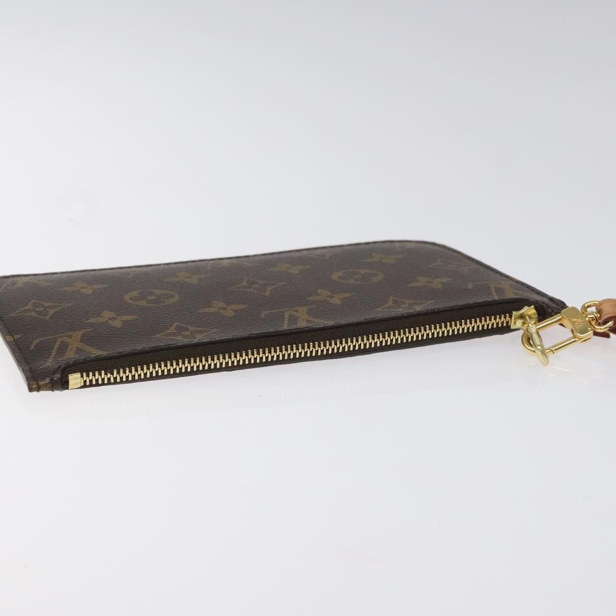 Louis Vuitton Pochette Neverfull Brown Canvas Clutch Bag (Pre-Owned) Size ONE SIZE - 11 Thumbnail