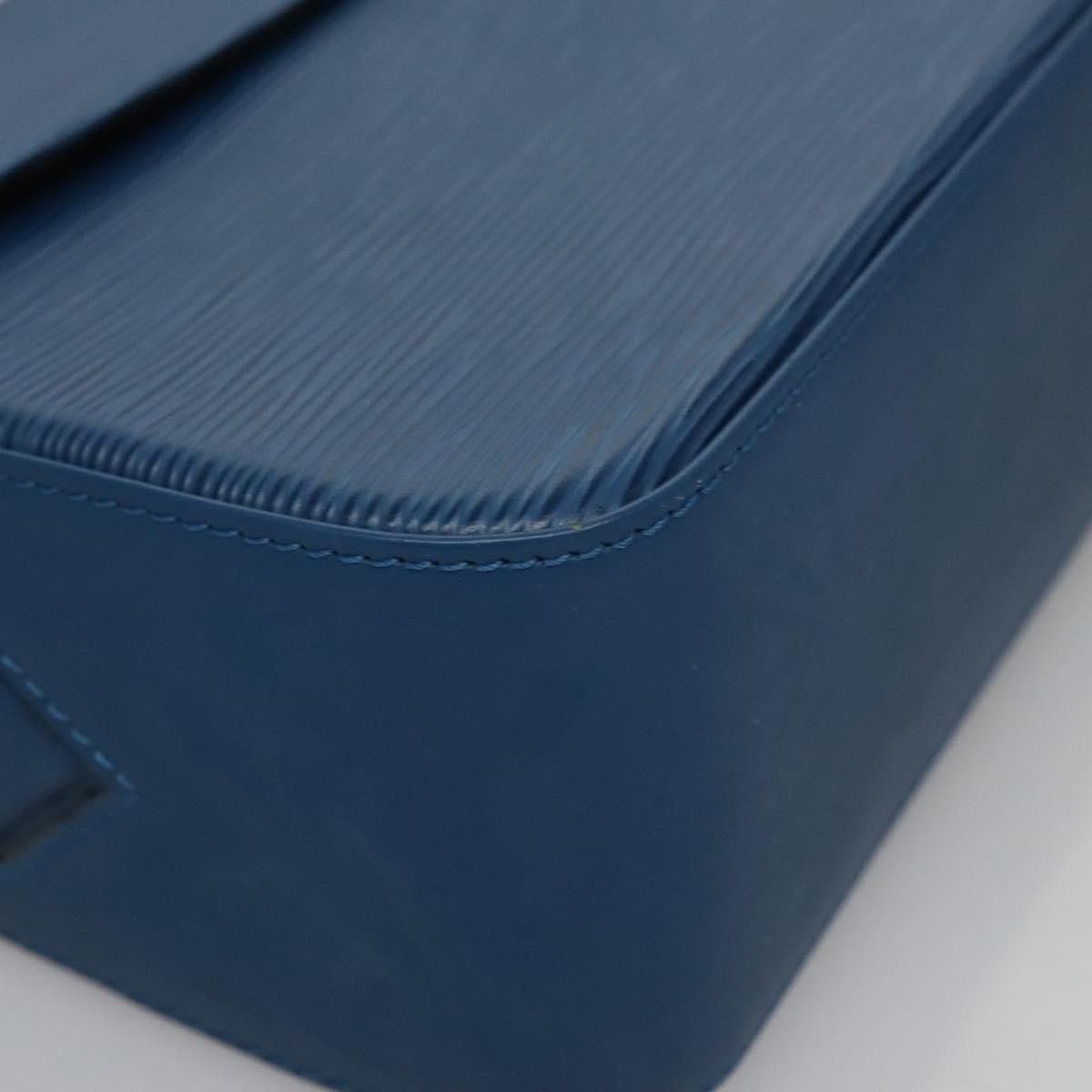 Louis Vuitton Grenelle Blue Leather Shoulder Bag (Pre-Owned) Size ONE SIZE - 6 Thumbnail