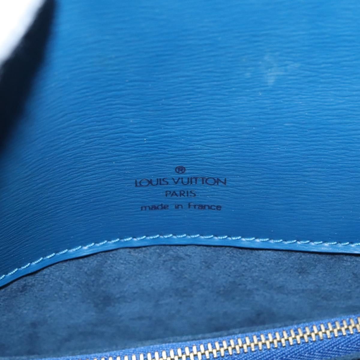 Louis Vuitton Grenelle Blue Leather Shoulder Bag (Pre-Owned) Size ONE SIZE - 13 Thumbnail