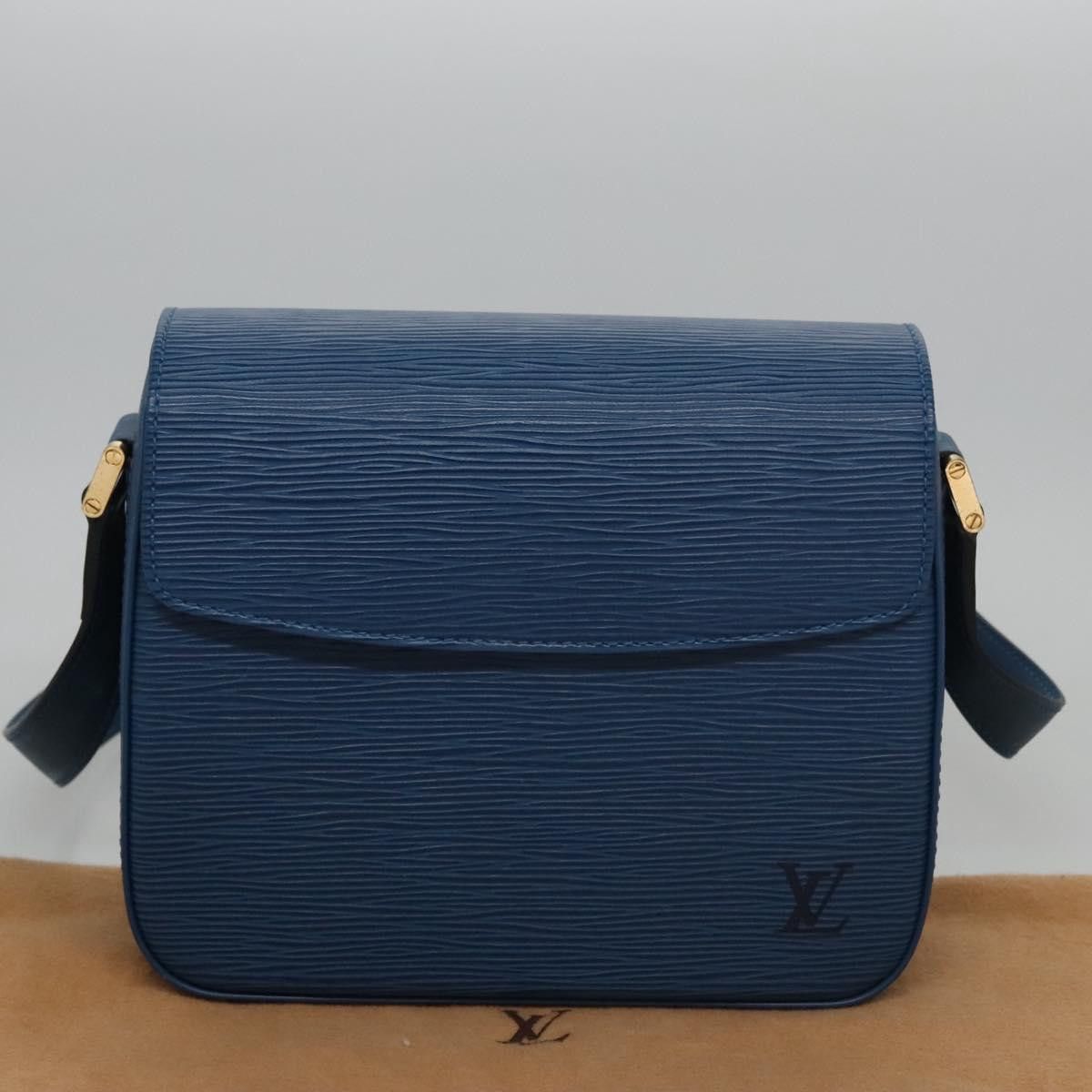 Louis Vuitton Grenelle Blue Leather Shoulder Bag (Pre-Owned) Size ONE SIZE - 15 Thumbnail
