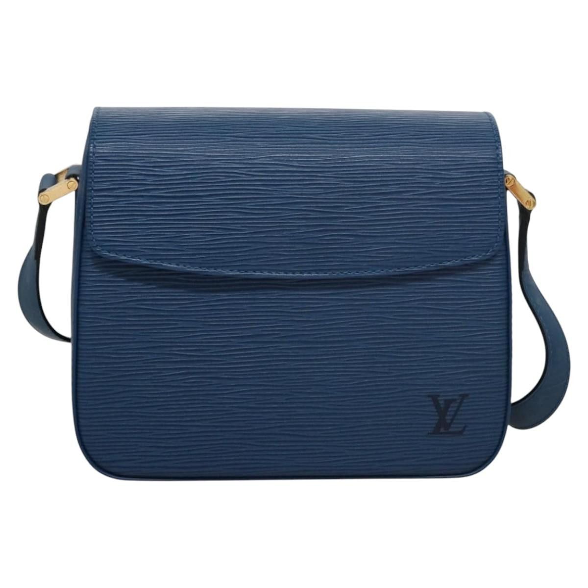 Louis Vuitton Grenelle Blue Leather Shoulder Bag (Pre-Owned) Size ONE SIZE - 19 Thumbnail