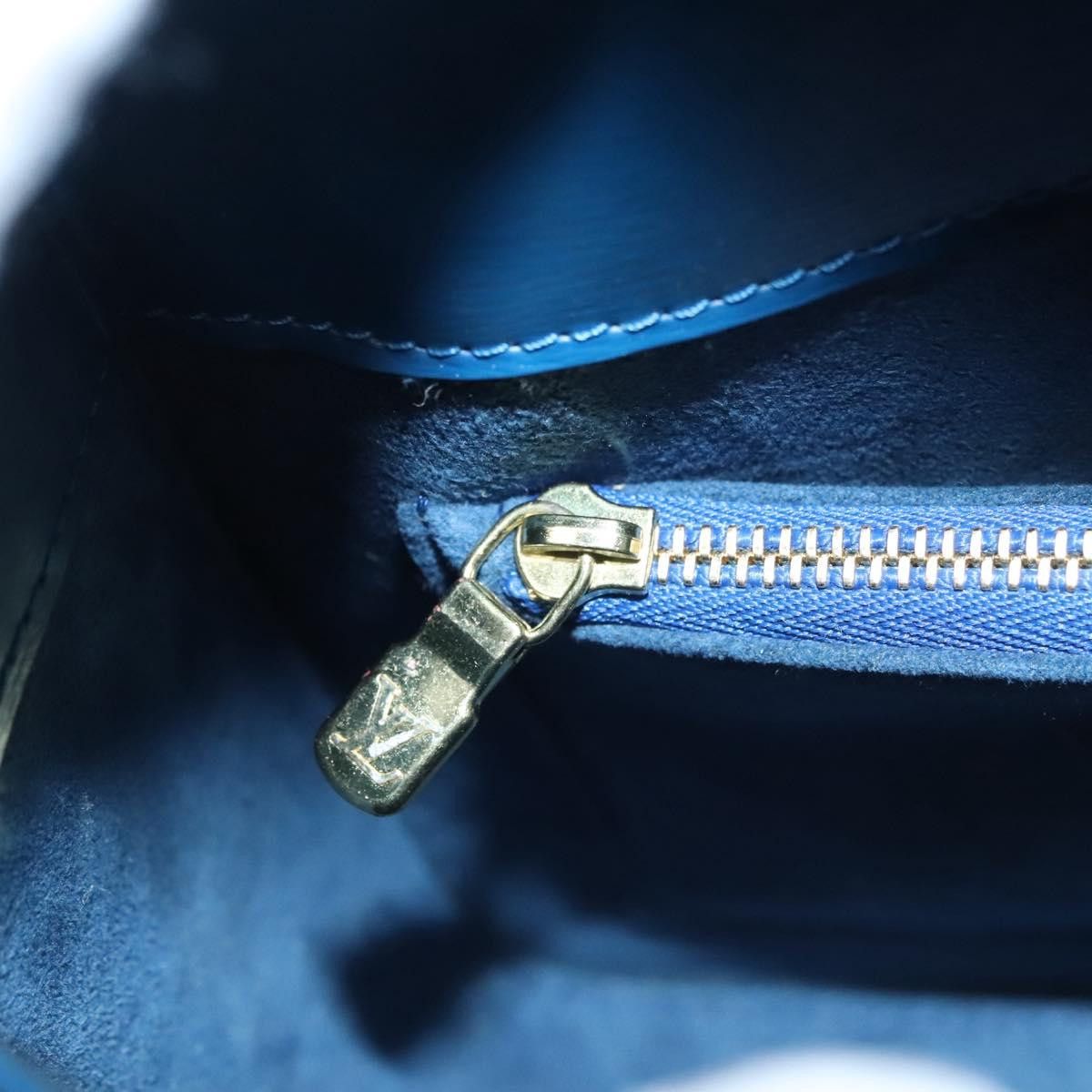 Louis Vuitton Grenelle Blue Leather Shoulder Bag (Pre-Owned) Size ONE SIZE - 11 Thumbnail