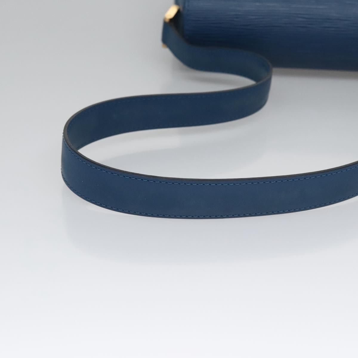 Louis Vuitton Grenelle Blue Leather Shoulder Bag (Pre-Owned) Size ONE SIZE - 5 Thumbnail