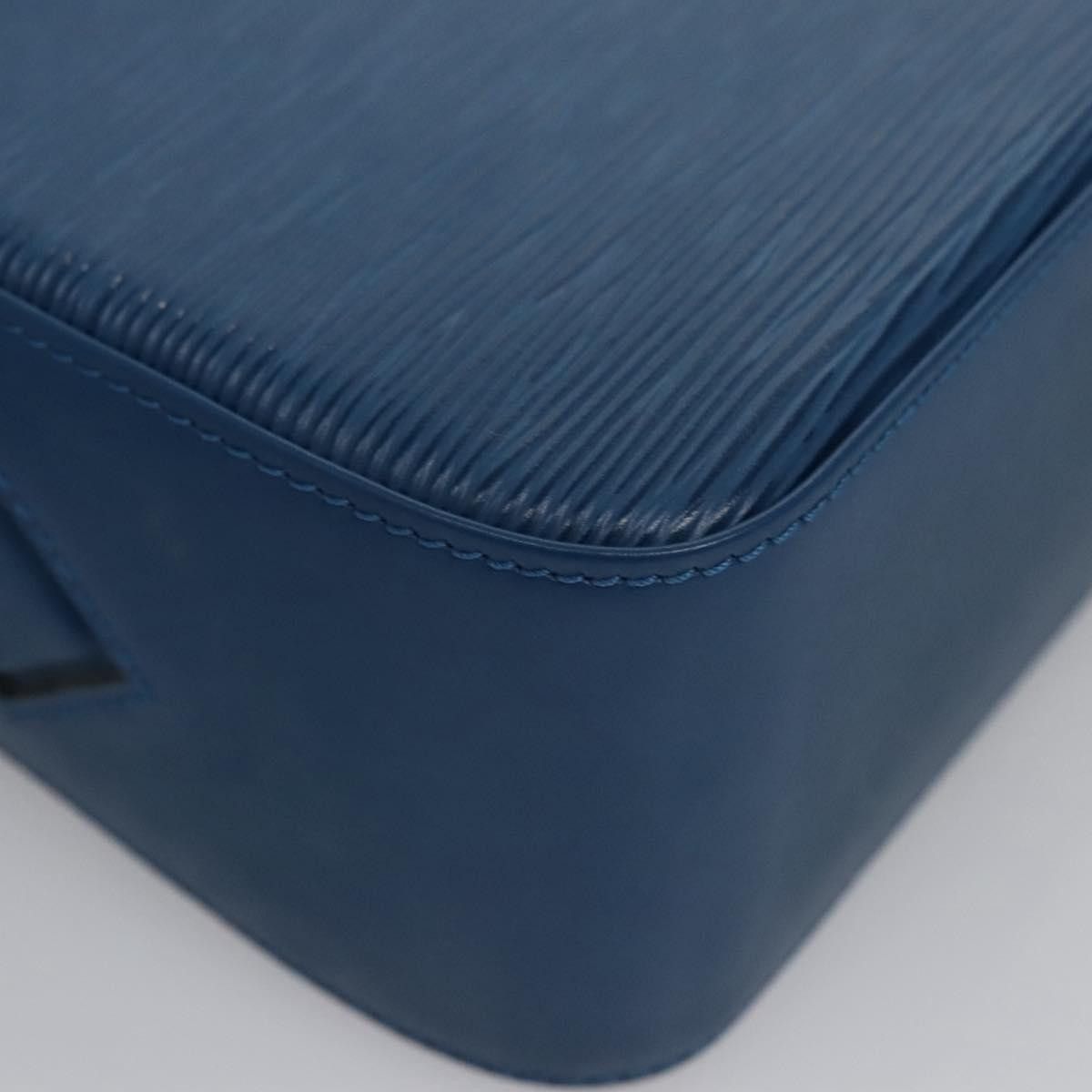 Louis Vuitton Grenelle Blue Leather Shoulder Bag (Pre-Owned) Size ONE SIZE - 9 Thumbnail