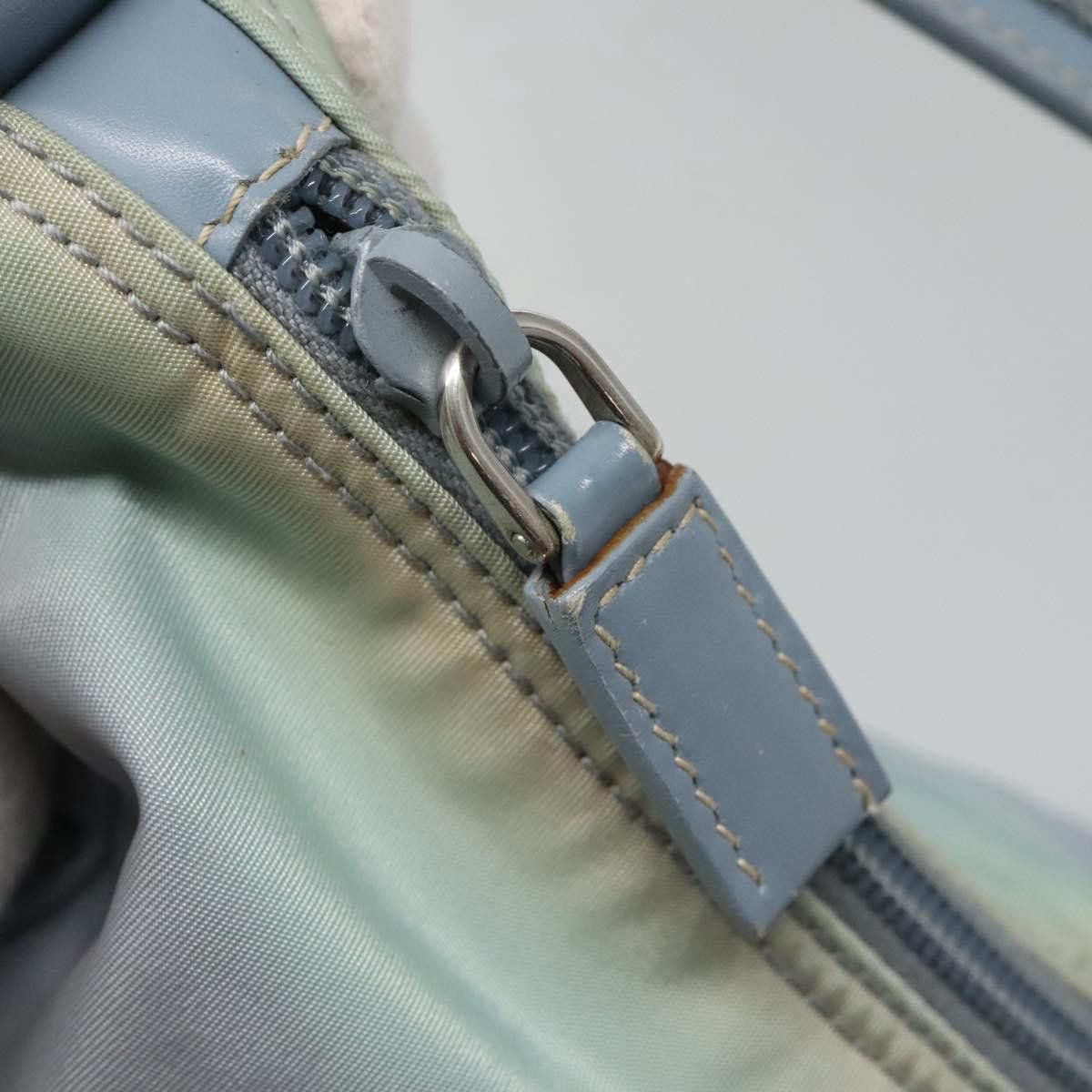 Prada Tessuto Blue Synthetic Shoulder Bag (Pre-Owned) Size ONE SIZE - 13 Thumbnail
