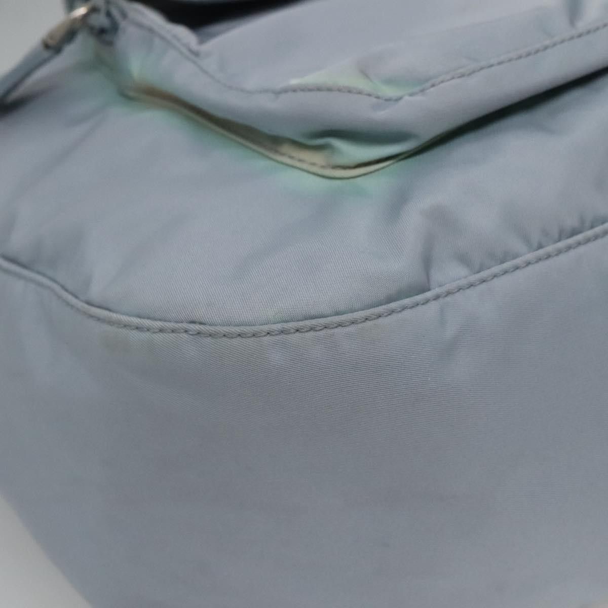 Prada Tessuto Blue Synthetic Shoulder Bag (Pre-Owned) Size ONE SIZE - 7 Thumbnail