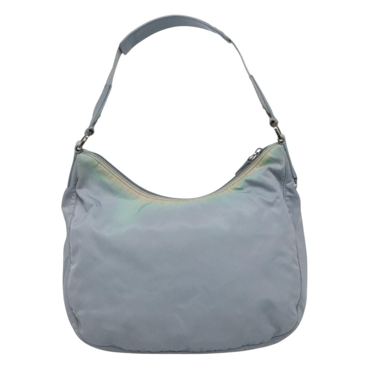Prada Tessuto Blue Synthetic Shoulder Bag (Pre-Owned) Size ONE SIZE - 2 Thumbnail