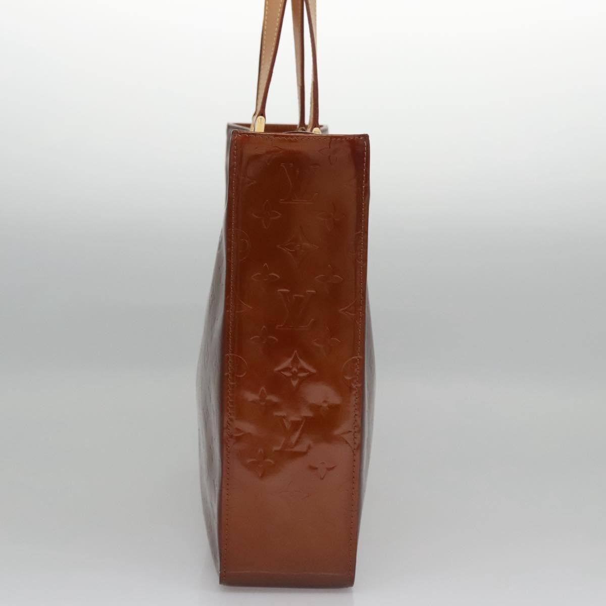 Louis Vuitton Columbus Brown Patent Leather Tote Bag (Pre-Owned) Size ONE SIZE - 3 Thumbnail
