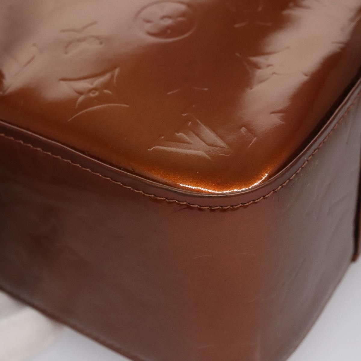 Louis Vuitton Columbus Brown Patent Leather Tote Bag (Pre-Owned) Size ONE SIZE - 8 Thumbnail