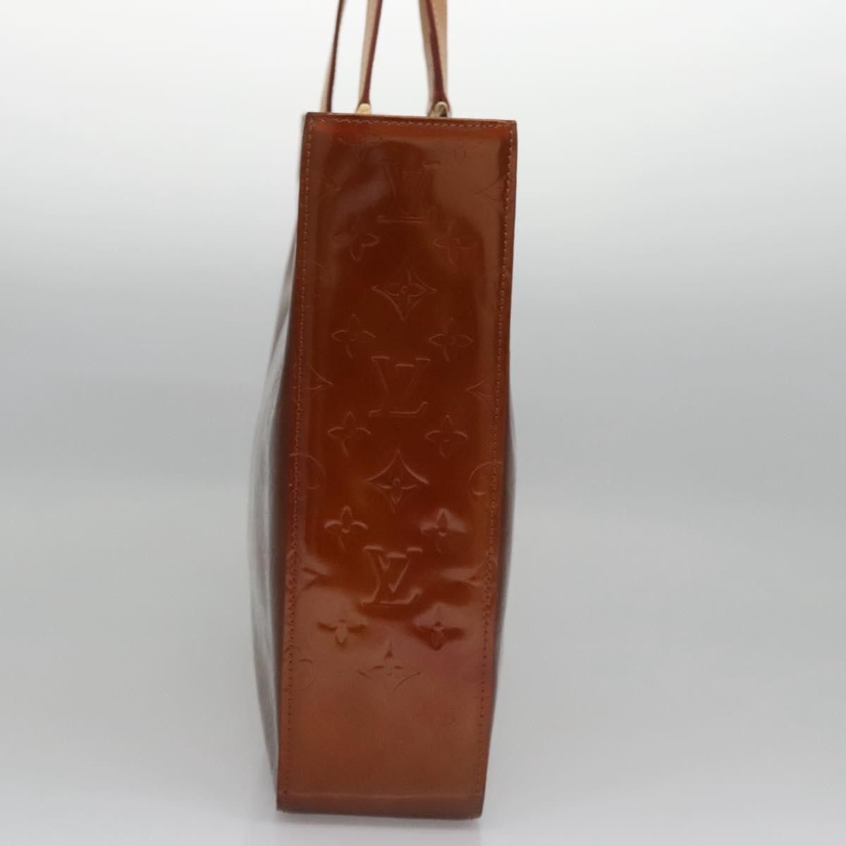 Louis Vuitton Columbus Brown Patent Leather Tote Bag (Pre-Owned) Size ONE SIZE - 4 Thumbnail
