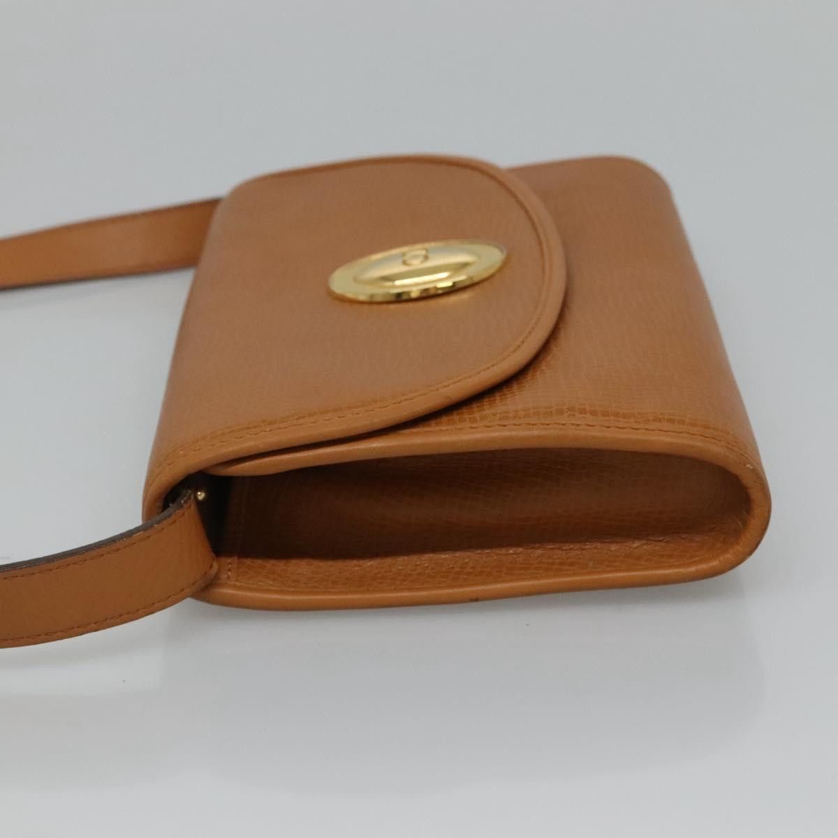 Dior Brown Leather Shoulder Bag (Pre-Owned) Size ONE SIZE - 4 Thumbnail