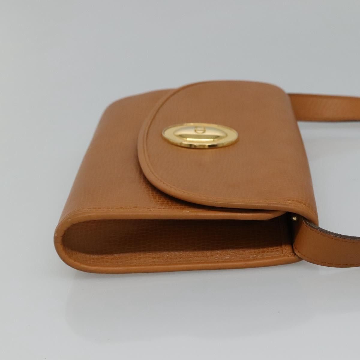 Dior Brown Leather Shoulder Bag (Pre-Owned) Size ONE SIZE - 3 Thumbnail